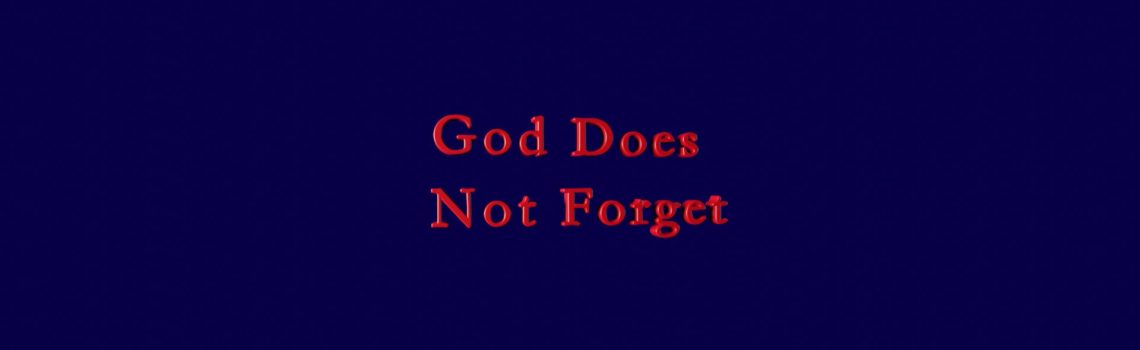 God does not forgewt