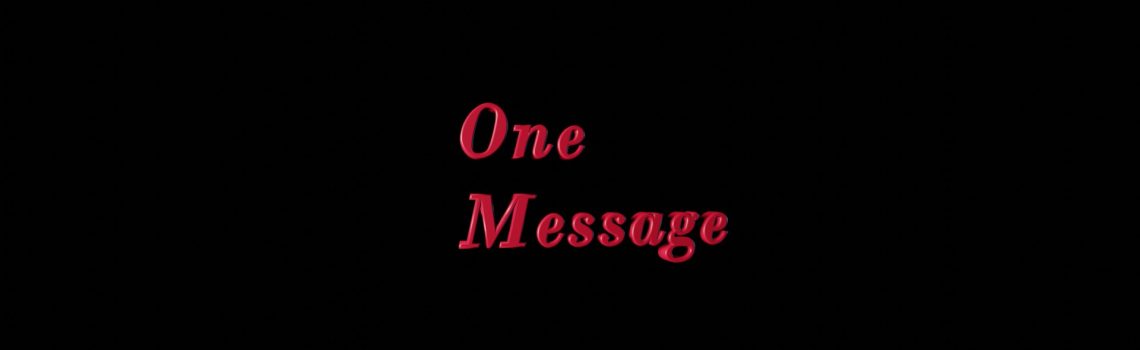 one message
