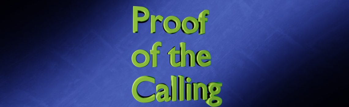 proof of ther calling