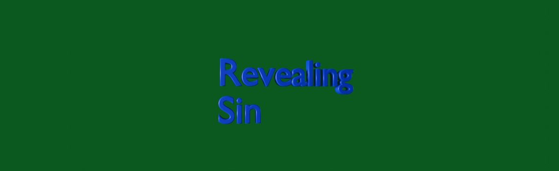 revealing sin
